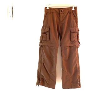 hiking pants/shorts, girls size 4-5, REI